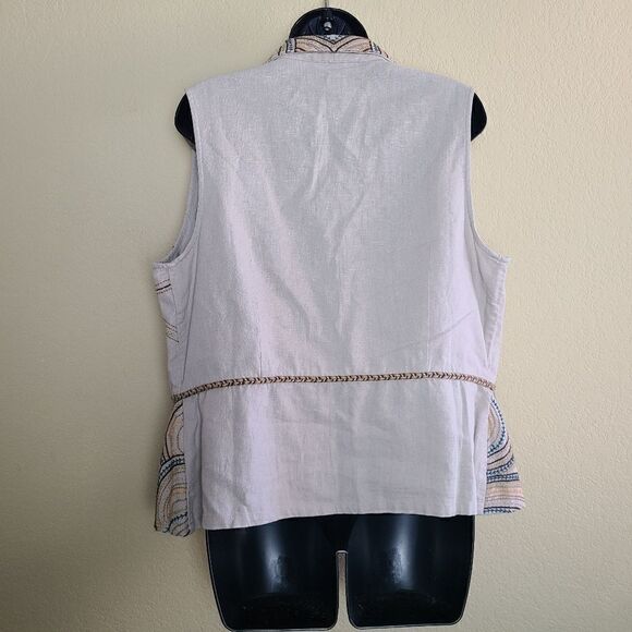 Coldwater Creek Embroidered Vest  - Picture 5 of 7